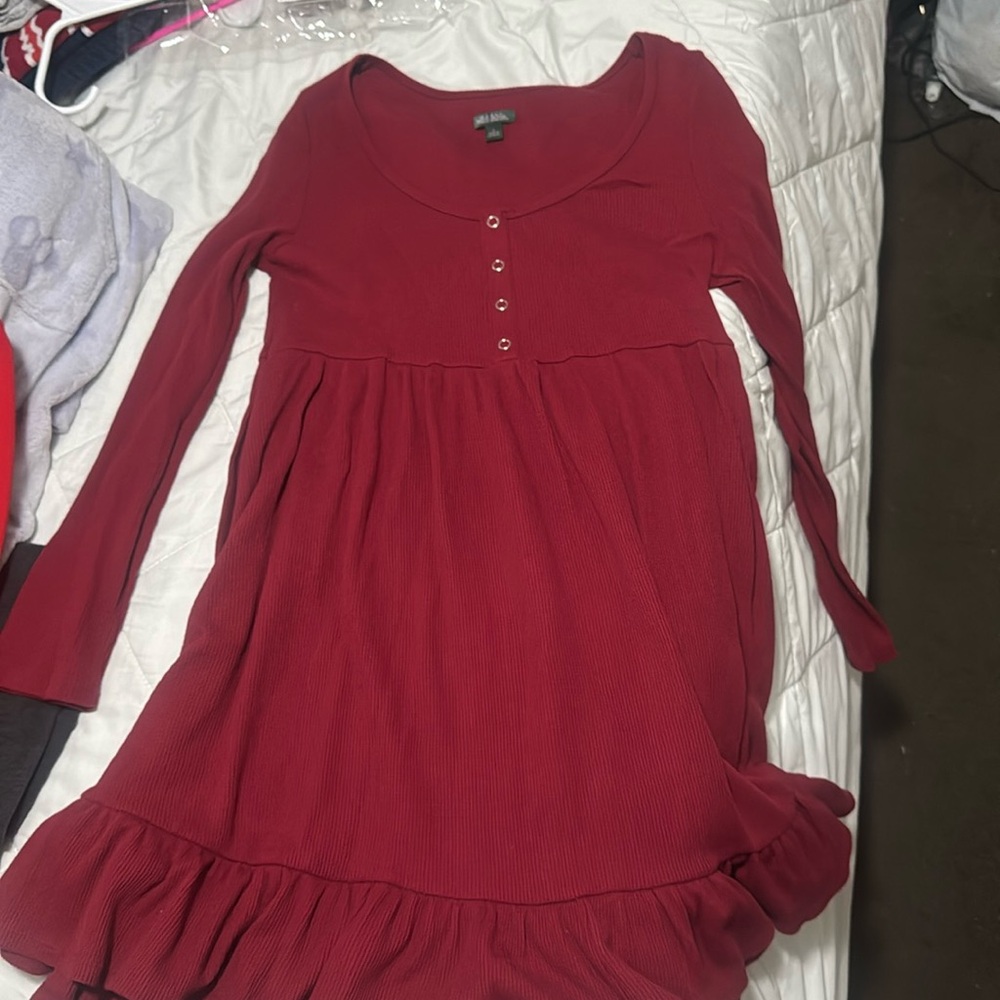 Red Wild Fable Dress